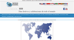 Desktop Screenshot of dias-festivos.com